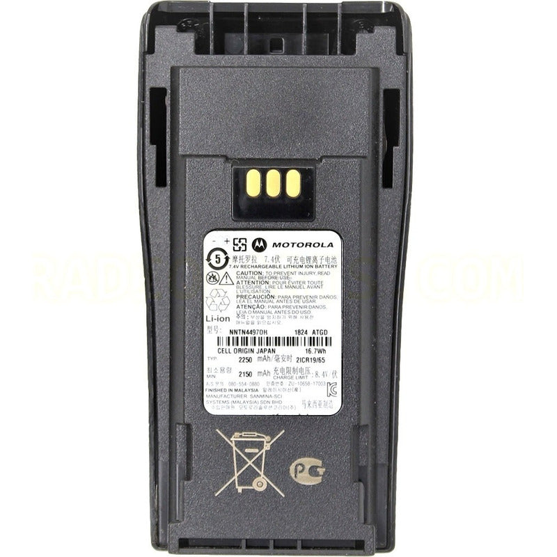 Batería Motorola Nntn4497dr 2250mah Para Dep450 Ep450